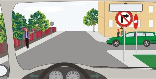 Ilustrace k otázce: Řidič vozidla z výhledu