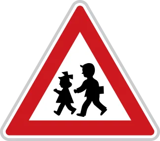 Dopravní značka A 12b – Děti