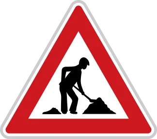 Dopravní značka A 15 – Práce na silnici