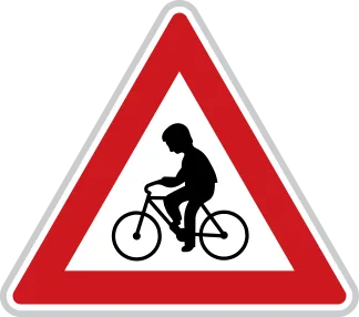 Dopravní značka A 19 – Cyklisté