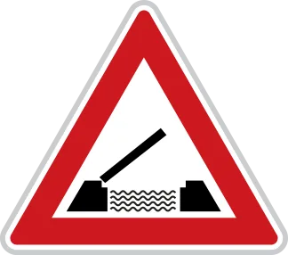 Dopravní značka A 33 – Pohyblivý most