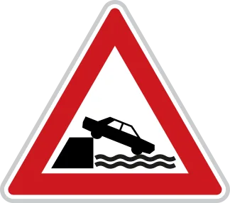 Dopravní značka A 34 – Nábřeží