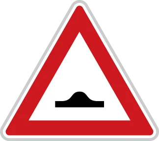 Dopravní značka A 7b – Zpomalovací práh