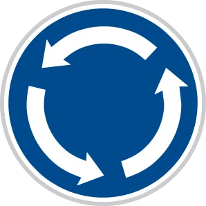Dopravní značka C 1 – Kruhový objezd