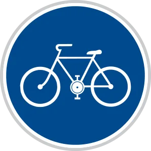 Dopravní značka C 8a – Stezka pro cyklisty