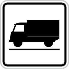 Dopravní značka E 9 – Druh vozidla