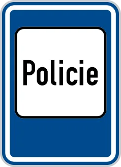 Dopravní značka IJ 1 – Policie
