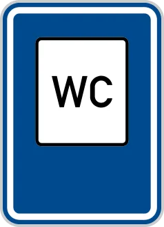 Dopravní značka IJ 12 – WC