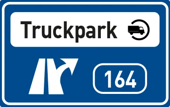 Dopravní značka IJ 17a – Truckpark
