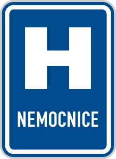 Dopravní značka IJ 2 – Nemocnice