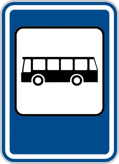 Dopravní značka IJ 4c – Zastávka autobusu