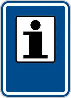 Dopravní značka IJ 5 – Informace