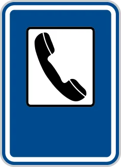 Dopravní značka IJ 6 – Telefon