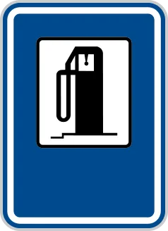 Dopravní značka IJ 7 – Čerpací stanice