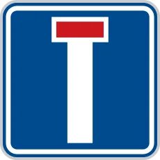 Dopravní značka IP 10a – Slepá pozemní komunikace