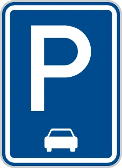 Dopravní značka IP 11c – Parkoviště podélné stání