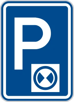 Dopravní značka IP 13b – Parkoviště s parkovacím kotoučem