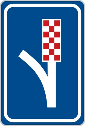 Dopravní značka IP 24 – Únikový pruh