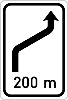 Dopravní značka IS 10b – Návěst změny směru jízdy