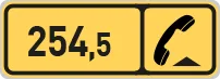 Dopravní značka IS 18b – Kilometrovník