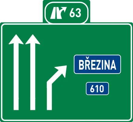 Dopravní značka IS 6d – Návěst před křižovatkou