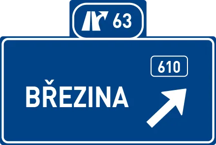 Dopravní značka IS 6g – Směrová návěst před odbočením