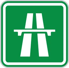 Dopravní značka IZ 1a – Dálnice