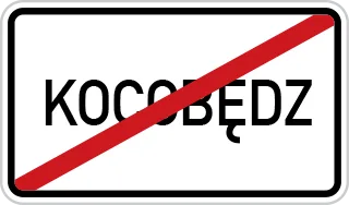 Dopravní značka IZ 4d – Konec obce v jazyce národnostní menšiny