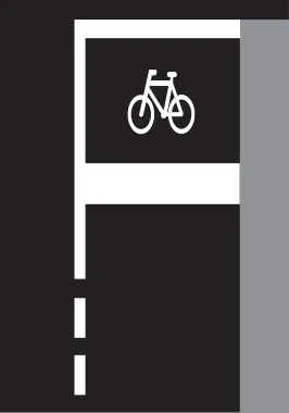 Dopravní značka V 19 – Prostor pro cyklisty