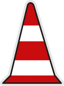 Dopravní značka Z 1 – Dopravní kužel
